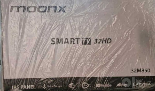 Телевизор Moonx Cкидкада Ultra HD 4K ovozli boshqaruv bor 2 ta pultli