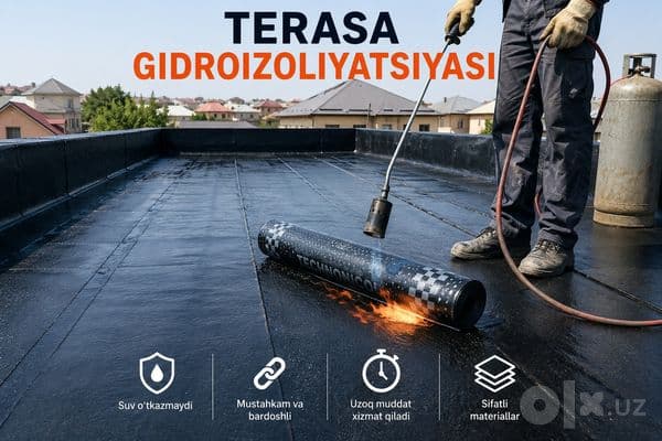 GIDRO IZALATSIYA Гидроизоляция фундамента