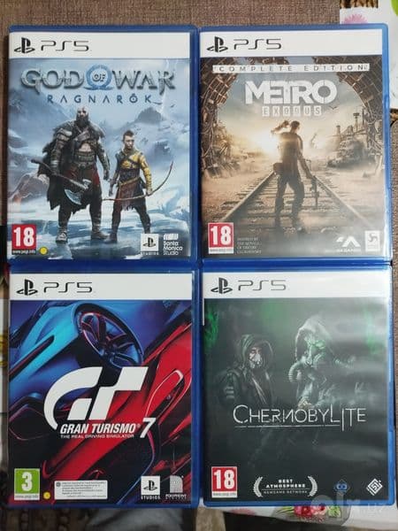 Продам диски с играми на PS5